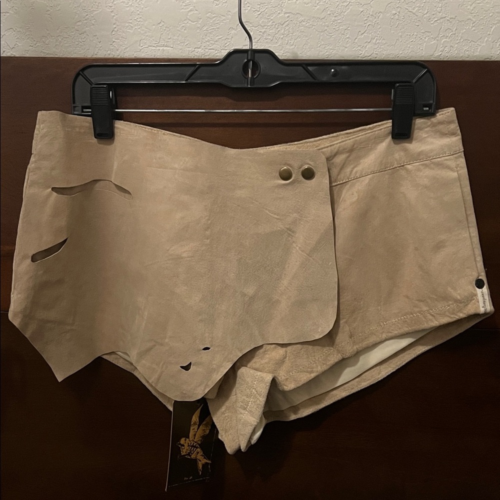 One Teaspoon Suede Shorts